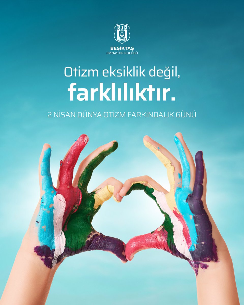 Otizm eksiklik değil farklılıktır, farkındayız, her zaman yanınızdayız. 💙 

#DünyaOtizmFarkındalıkGünü