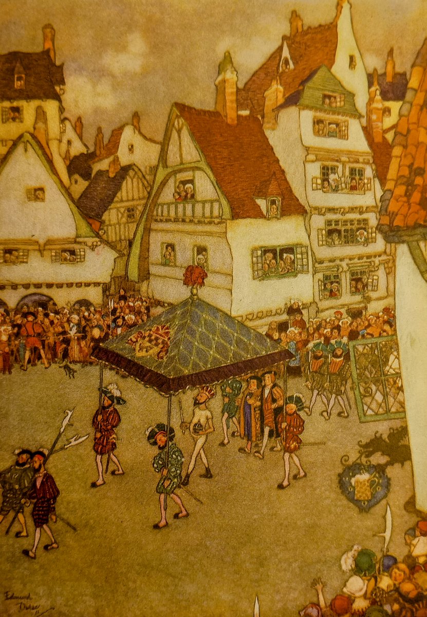 Today is International Children’s Book Day, celebrated on the birthday of Hans Christian Andersen. These beautiful illustrations by Edmund Dulac are from a deluxe, limited edition collection of Anderson’s stories published by Hodder &amp; Stoughton in 1911. (R141606)