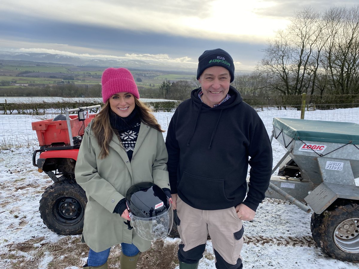 RSABI's tweet image. Many thanks to Anne and the Landward team for helping to share the message behind our campaign with @yellowwelliesuk urging farmers to always wear their helmet on a quad bike. 

Thurs 3rd April 8.30pm - BBC Scotland 
Fri 4th April 7.30pm - BBC1 Scotland 
Sun 6th April 9.00am -
