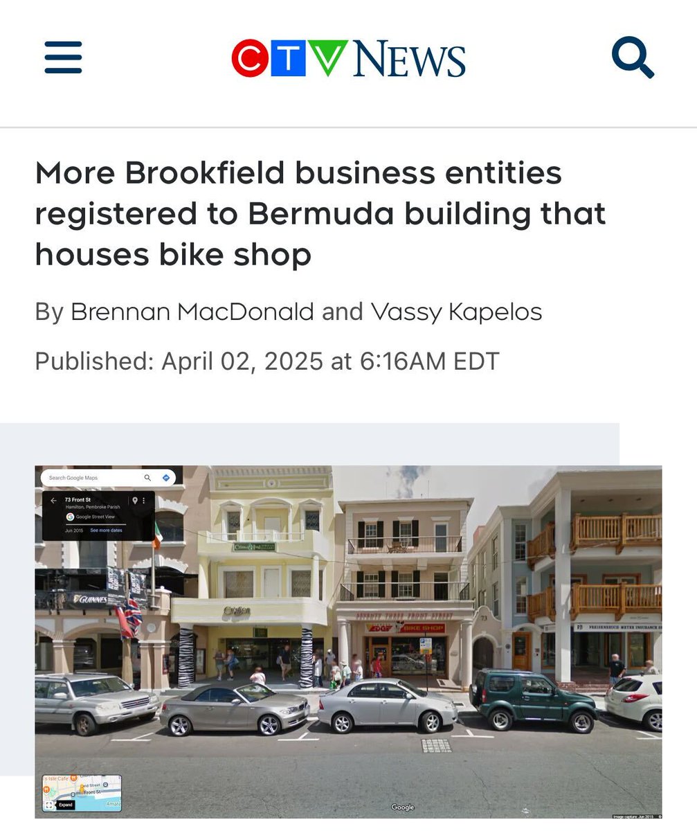 Does this look like the headquarters of a $50 billion business? Under Mark Carney most of Brookfield's core operations were registered here.

Tax avoidance like this costs working Canadians billions each year. New Democrats will fight to make these corporations pay their share.
