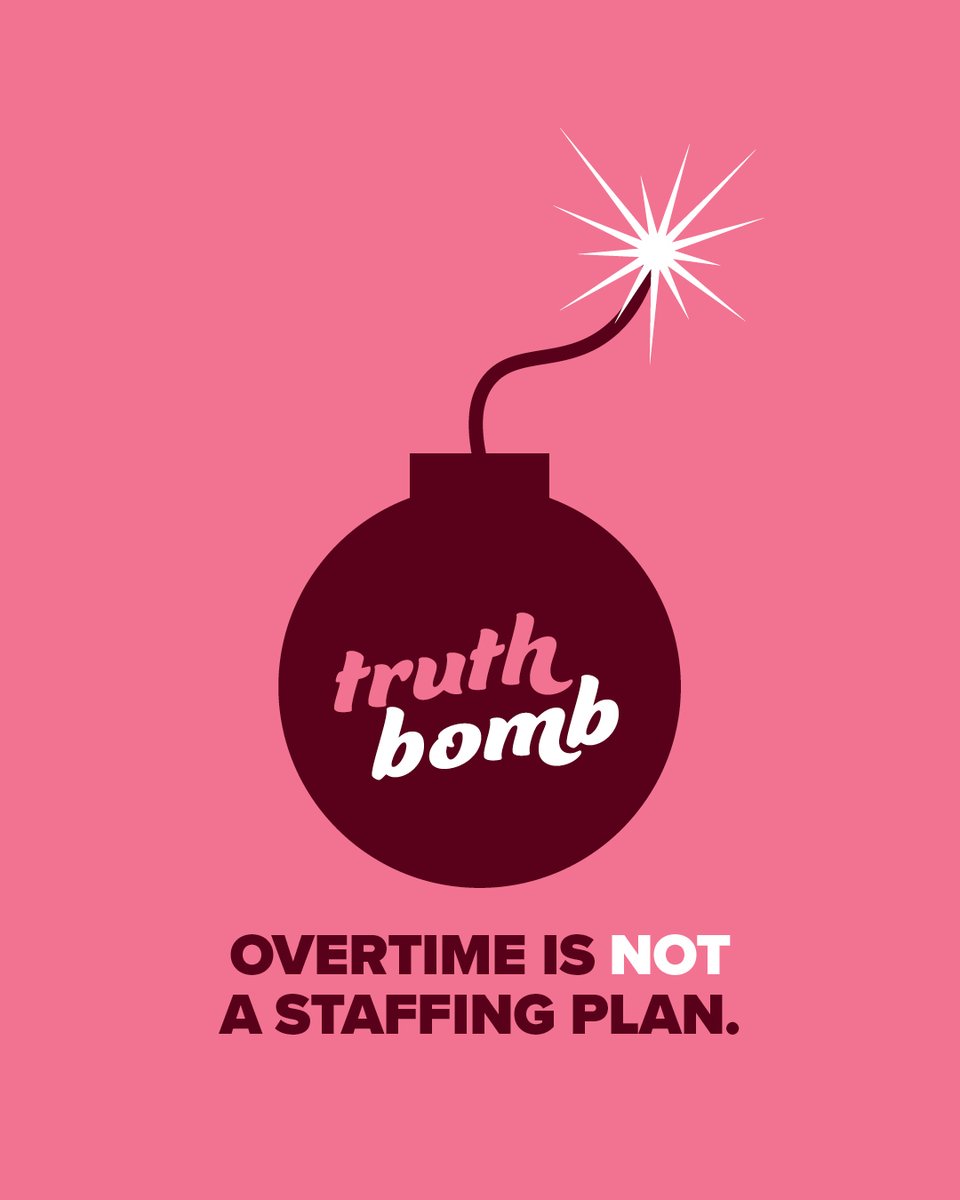 Recently, MNU received the final overtime figures for the Northern Health Region, including a closer look at Thompson General Hospital. In 2024, nurses in the Obstetrics Unit at TGH logged 13,758 overtime hours. Let that sink in... Read full post on FB or IG.