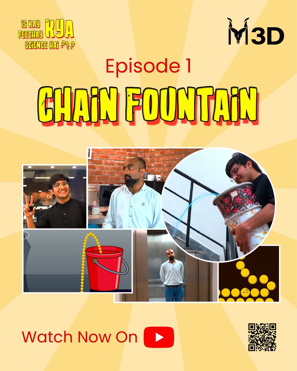 markhor3d's tweet image. (2/2)
Learn more: youtu.be/oWQqWx-hhjE

#M3D #markhor3d #science #pakistan #IskyPeechyKyaScienceHai #scienceforall