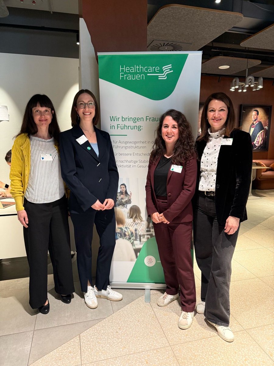 #AOKBayern bei der Frühjahrstagung der Healthcare Frauen: Unter dem Motto „Führen mit Weitblick: Innovation und Vielfalt – die neuen Chancen für Frauen“ tauschten sich die Teilnehmerinnen aus. #HealthcareFrauen