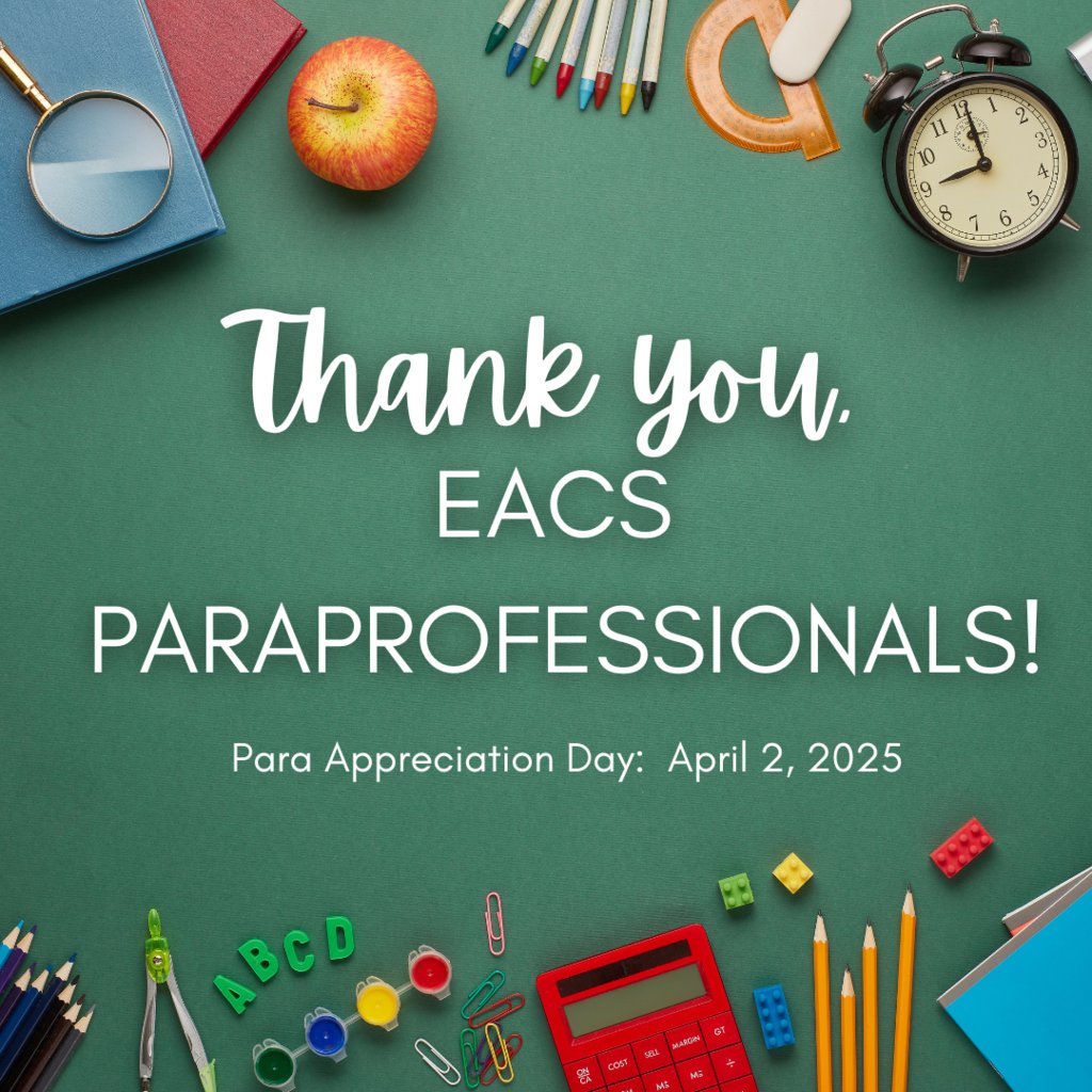 Happy Paraprofessional Appreciation Day!