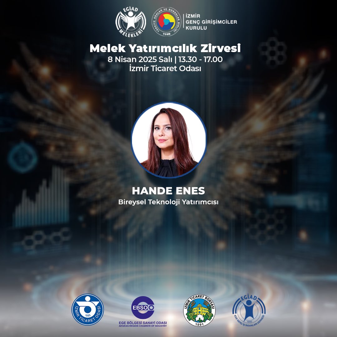 Melek Yatırımcılık Zirvesi’nde İlham Veren Bir Keynote!

8 Nisan’da gerçekleşecek zirvemizin keynote konuşmacısı: Bireysel Teknoloji Yatırımcısı Hande Enes!

Yatırımcılık yolculuğunda ilham almak isteyen herkes bu konuşmayı kaçırmasın!

🔗 Hemen kayıt ol: tr.surveymonkey.com/r/melekyatirim…