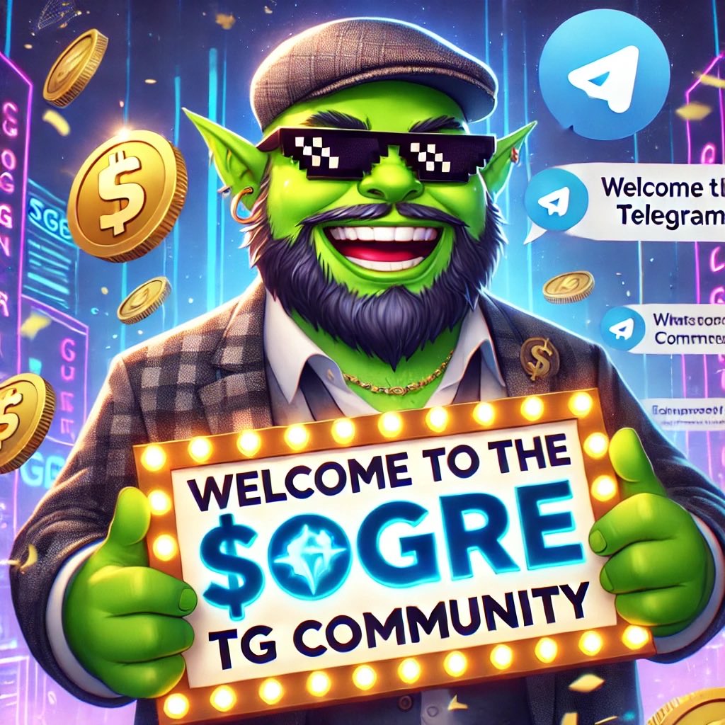 wsk_gifts's tweet photo. π₯ Join the $OGRE Telegram Community! π₯
Step into the swamp and become part of the most legendary meme coin movement! π’π§
π Join now: https://t.co/zPwXBMI6co
π Letβs take $OGRE to the moonβtogether! π#OgreCoin #CryptoCommunity #JoinTheSwamp #SolanaAirdrop #GIVEAWAY https://t.co/FR6t281UHZ