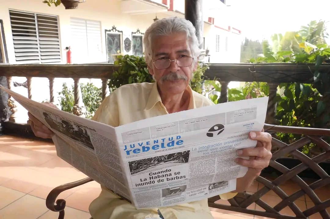 🗞️🖤 Ha muerto Nelson García Santos, el periodista de periodistas, corresponsal de <a href="/JuventudRebelde/">JuventudRebelde</a> en #VillaClara, colega estimable y querido. Nos dijo adiós este 1.° de abril, en Santa Clara, a los 78 años de edad.

➡️ vanguardia.cu/villa-clara/35…