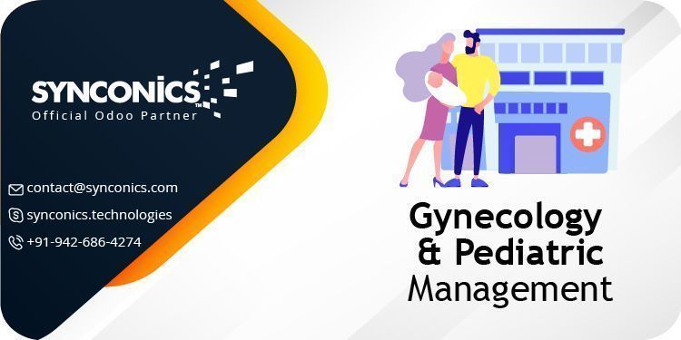 Synconics's tweet image. @Synconics
&apos;s Gynecology and Pediatrics Management System provides features to manage mother details, newborn, PSC, Pediatrics Growth Charts WHO and birth certificate.  🔄 Compatible With: #odooce #odooee #odoosh 📷 Get the App Now: bit.ly/44QoGQv