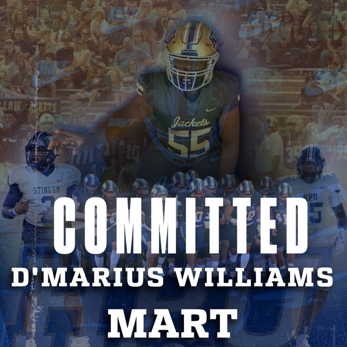 Thank you to everyone Who offered me and gave me an opportunity to play for their team, with that being said I’m 100% committed to <a href="/HPUFootball/">Howard Payne University Football</a>. High school football was a journey and I’m blessed to continue my education along with sport. #AGTG <a href="/CoachRCollins/">Coach Reed Collins</a> <a href="/CoachGipson11/">Coach Gipson</a>