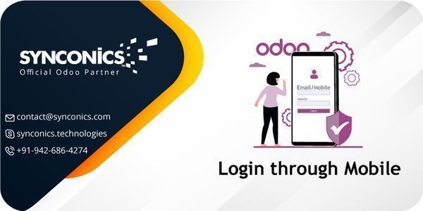 Synconics's tweet image. Login with Mobile by 
@Synconics  Technologies Pvt. Ltd.
🔑 Key Features:
- Dual Login Options 
- User-Friendly Interface
🔄 Compatible With:
#odoocommunity #odooce #odooenterprise #odooee #odoosh
🏷️ Available for:
#odoo17

🔗 Get the App Now: bit.ly/3zPYTO3