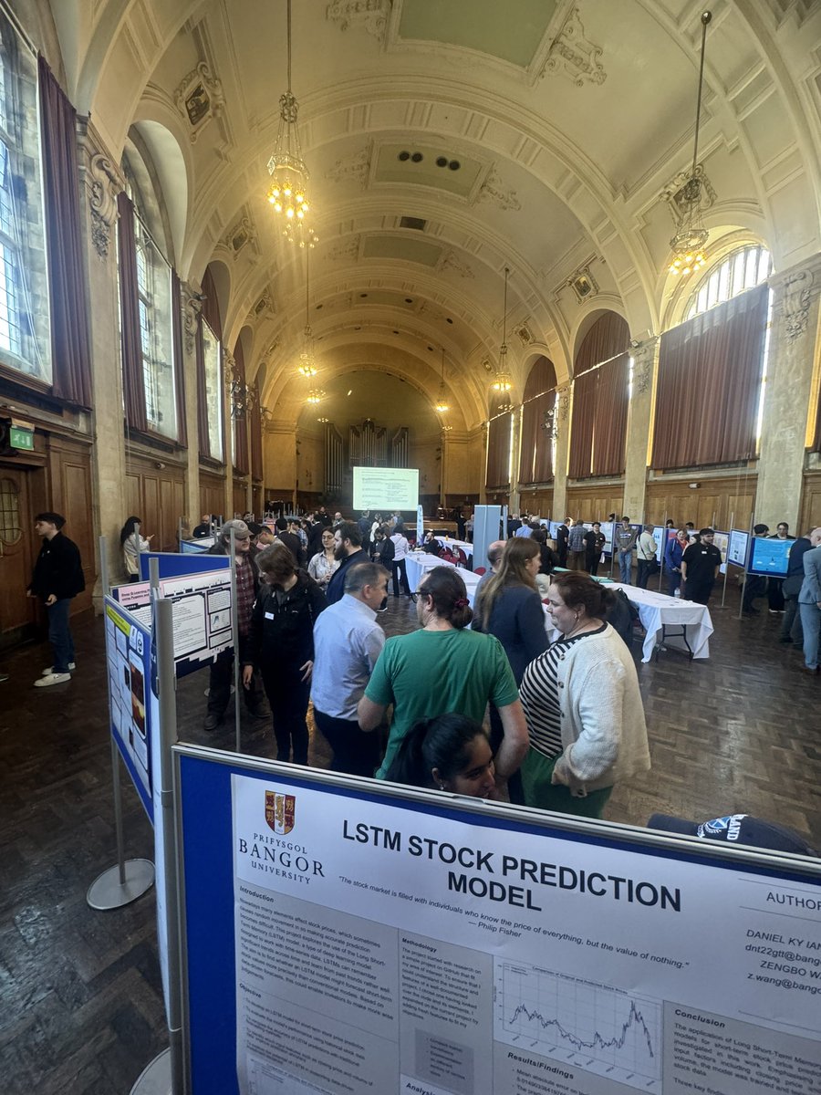 BangorCSEE's tweet image. Final year poster presentations 🎉 

All your hard work has paid off 😍

#posterpresentations #bangoruni #finalyearstudent #alumni