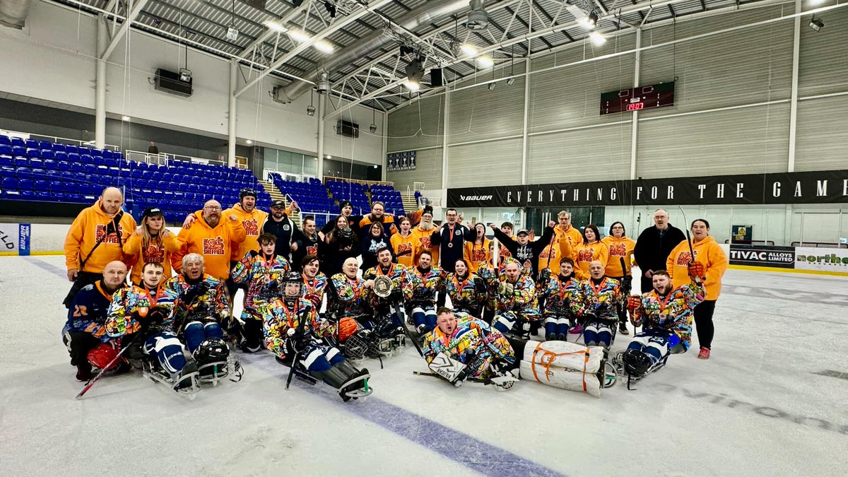 🥈 for <a href="/SteelkingsPIH/">Sheffield Steelkings Para Ice Hockey Club</a> 👏

Last month, Sheffield hosted the 2025 edition of the <a href="/NEPIHLofficial/">Northwest Europe Para Ice Hockey League</a>, an annual tournament which aims to promote para ice hockey throughout Europe, and help the teams involved to grow and develop.

Read more: shorturl.at/3q1j2