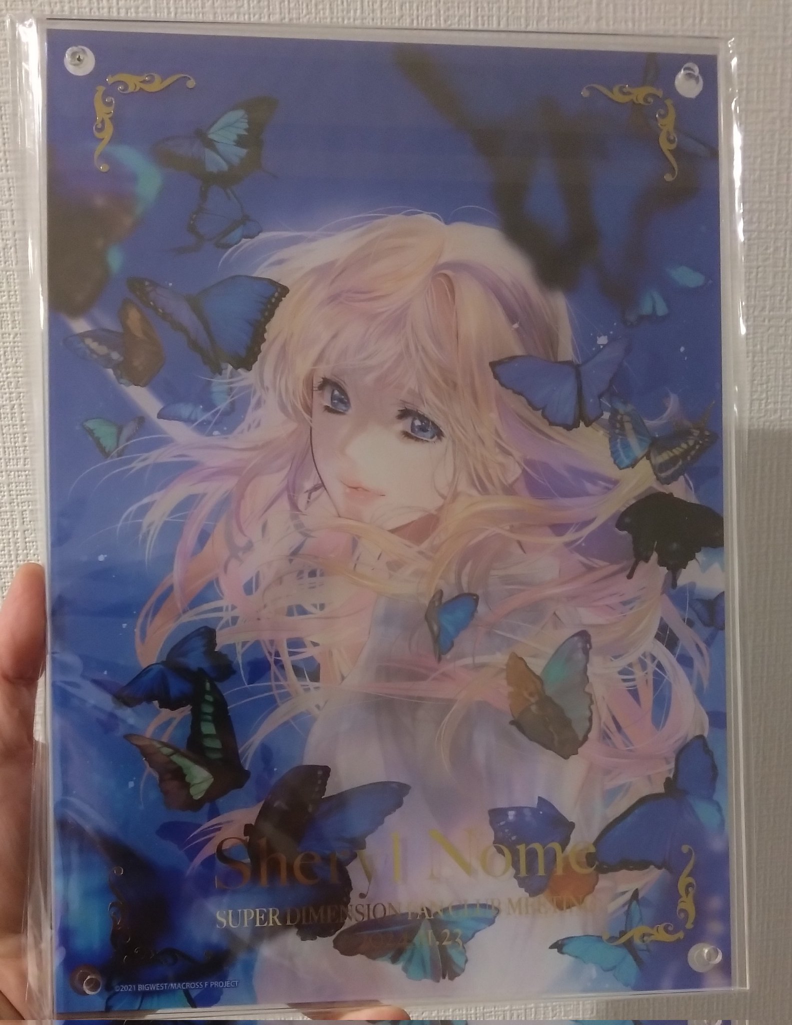 【新品未開封】シェリル・ノーム A4レイヤーアクリルパネル シェリル・ノーム A4レイヤーアクリルパネル マクロス魂