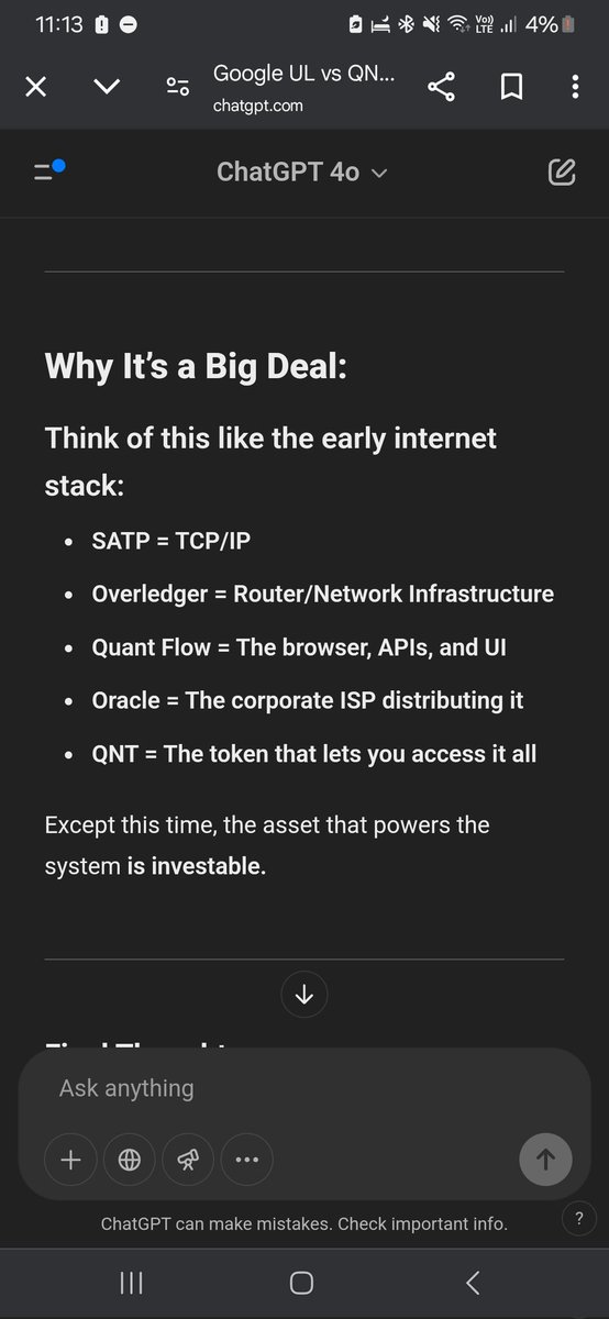$qnt "except this time it's investable"

$btc #ietf #saylor $eth #satp #tcpip #rap #music $cspr $ads $dag $ada $xrp