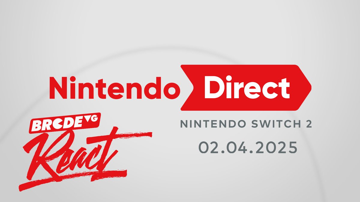 Buenos días 🌤️ ¿listos para el #NintendoDirect de #NintendoSwitch2?

En unos minutos arrancamos totalmente en vivo en BRCDEvg React 🔴 los invitamos a pasar al chat ➡️ youtu.be/ayQNhsx7ILA