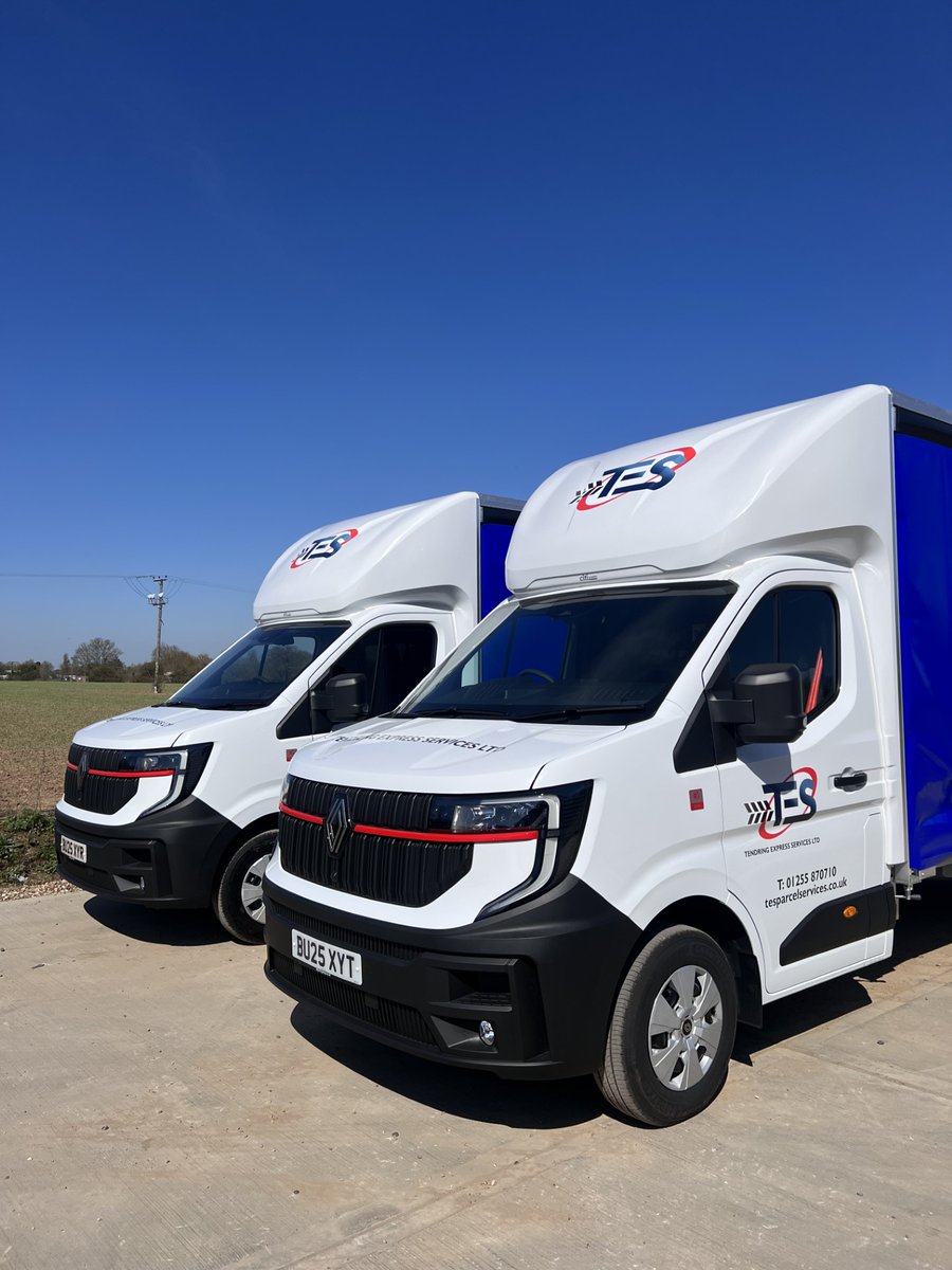 Our first vehicle delivery for 2025 🎉. At Tendring Express we have a modern fleet of vehicles to keep our business moving and to enhance our operation performance 🚛