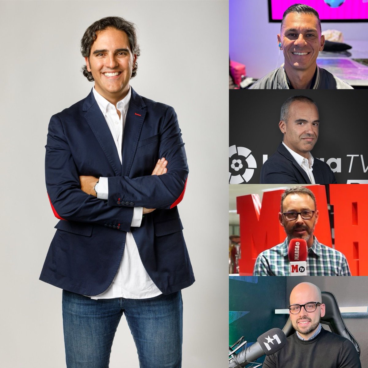 Radio MARCA (@radiomarca) on Twitter photo 🔥 LO FORMAMOS YA
👨🏻🎓 <a href="/jcasquero/">Javi Casquero</a>
🧑🏻🎓 <a href="/albertoperezdoc/">Alberto Pérez</a>
🧑🏻🎓 <a href="/Sanchez__Jesus/">Jesús Sánchez</a>
🧑🏻🎓 <a href="/SamuRdriguez/">Samu Rodriguez</a>
👨🏻🏫 <a href="/Sahuqui/">Rafa Sahuquillo🎙</a>
📻 TERTULIA en #DirectoMARCA ➡️ radiomarca.com 🔥 LO FORMAMOS YA
👨🏻🎓 <a href="/jcasquero/">Javi Casquero</a>
🧑🏻🎓 <a href="/albertoperezdoc/">Alberto Pérez</a>
🧑🏻🎓 <a href="/Sanchez__Jesus/">Jesús Sánchez</a>
🧑🏻🎓 <a href="/SamuRdriguez/">Samu Rodriguez</a>
👨🏻🏫 <a href="/Sahuqui/">Rafa Sahuquillo🎙</a>
📻 TERTULIA en #DirectoMARCA ➡️ radiomarca.com