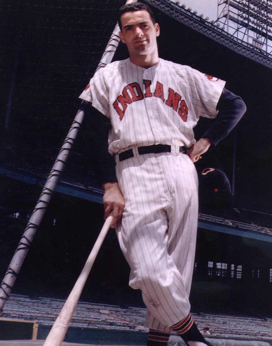 BDbaseball6's tweet image. 6 Days until the 125th Home Opener as a charter member of the American League. We celebrate #6 Rocco Domenico Colavito, generational hero. Premier power hitter of his era, slugged 374 homers and drove in 1159 runs in 14yr career - 8 w/CLE. 6X All-Star. #ForTheLand
