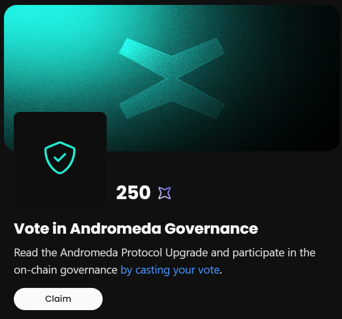 Pulsar.Money (@pulsarmoneyapp) on Twitter photo Once you've voted, head over to beta.pulsar.money/quests/multive… and claim your points for participating in <a href="/MultiversX/">Multiversᕽ</a> governance 🔥 Once you've voted, head over to beta.pulsar.money/quests/multive… and claim your points for participating in <a href="/MultiversX/">Multiversᕽ</a> governance 🔥