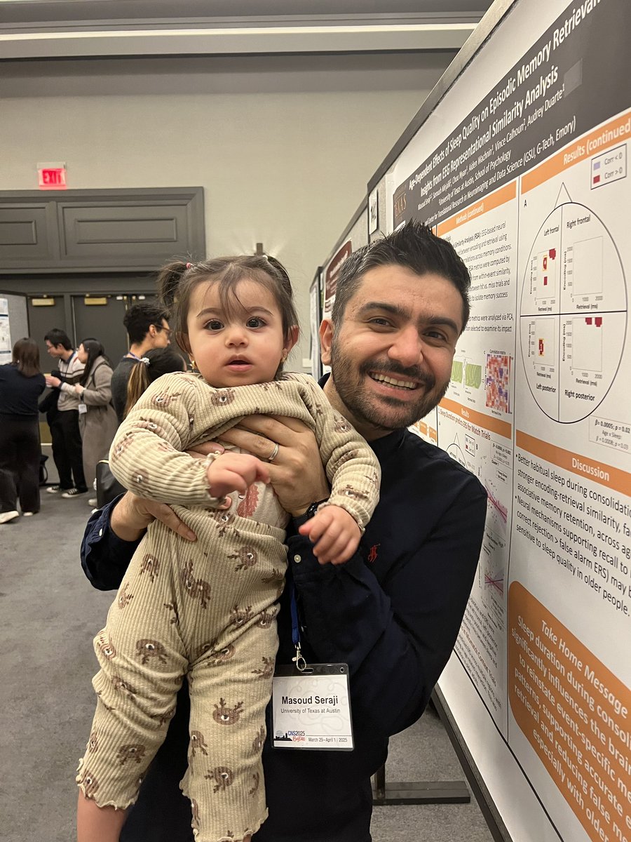 seraji70's tweet image. Had an amazing time at CNS! 🧠 Honored to present my work, learn from incredible researchers, and soak in so many inspiring ideas. Huge thanks to my supervisors for the guidance.
@vdcalhoun @AudreyDuarte15
@CenterTrends @CogNeuroNews @CNSmtg
#CNS2025 #Neuroscience