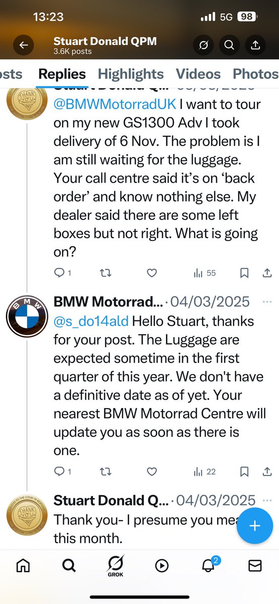 Stuart Donald QPM tweet media