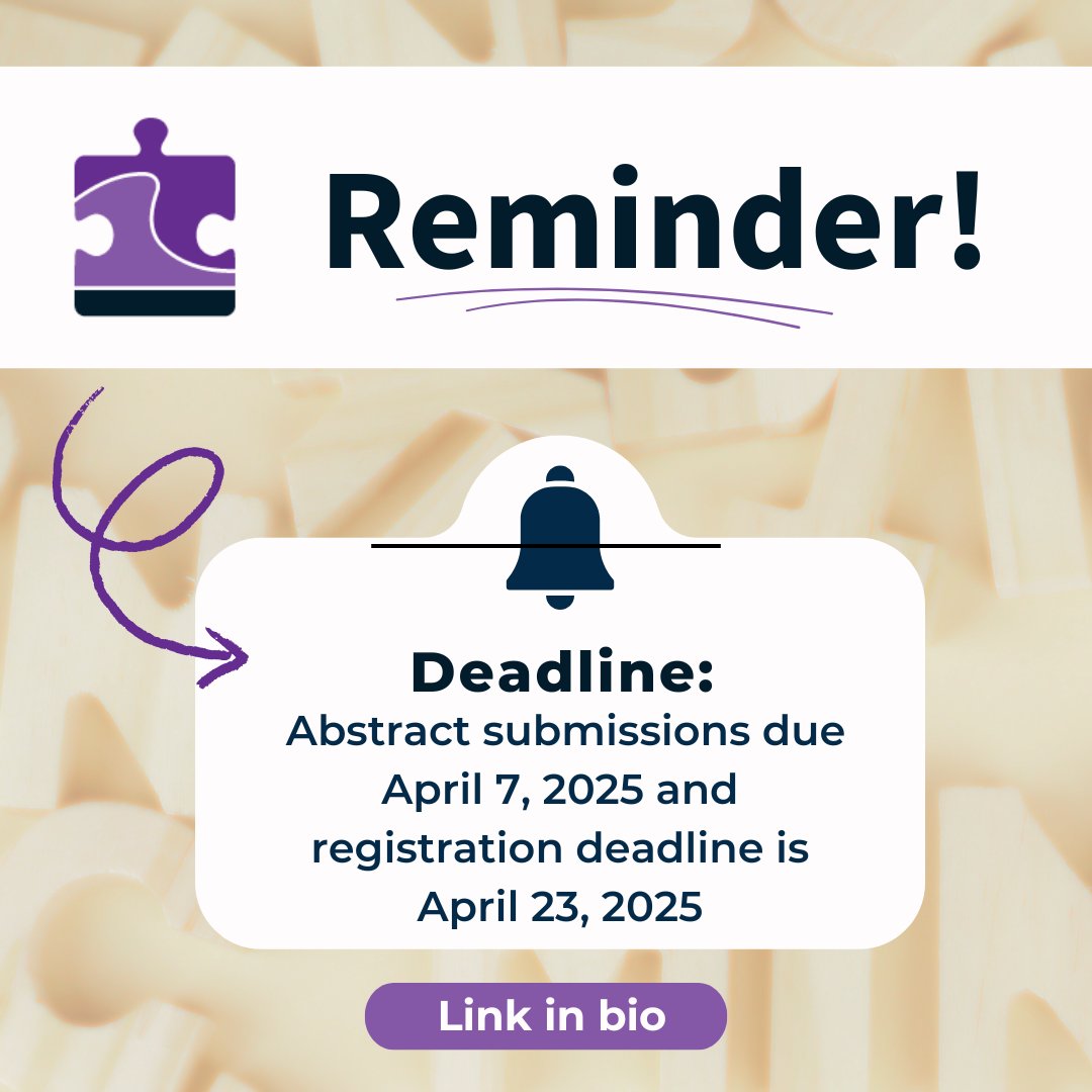 The Science Atlantic Psychology Conference is happening May 1-2, 2025, hosted by <a href="/StThomasU/">St. Thomas University</a>  👩🏻‍⚕️🧠🔬

The abstract submission deadline is April 7, 2025 and the registration deadline is April 23, 2025.

Sign up and learn more using the link in our bio🔗