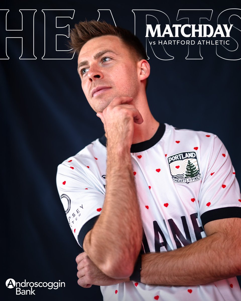 Portland Hearts of Pine (@hearts_sc) on Twitter photo Ready for Round 2, Hearts fam? 😤
🆚: <a href="/hfdathletic/">Hartford Athletic</a>
🏆: <a href="/opencup/">U.S. Open Cup</a> presented by Androscoggin Bank
⏰: 6:30 PM
🏟️: Franklin Athletic Complex, Lewiston ME
📺: Stream live on <a href="/ussoccer/">U.S. Soccer</a>’s YouTube Ready for Round 2, Hearts fam? 😤
🆚: <a href="/hfdathletic/">Hartford Athletic</a>
🏆: <a href="/opencup/">U.S. Open Cup</a> presented by Androscoggin Bank
⏰: 6:30 PM
🏟️: Franklin Athletic Complex, Lewiston ME
📺: Stream live on <a href="/ussoccer/">U.S. Soccer</a>’s YouTube