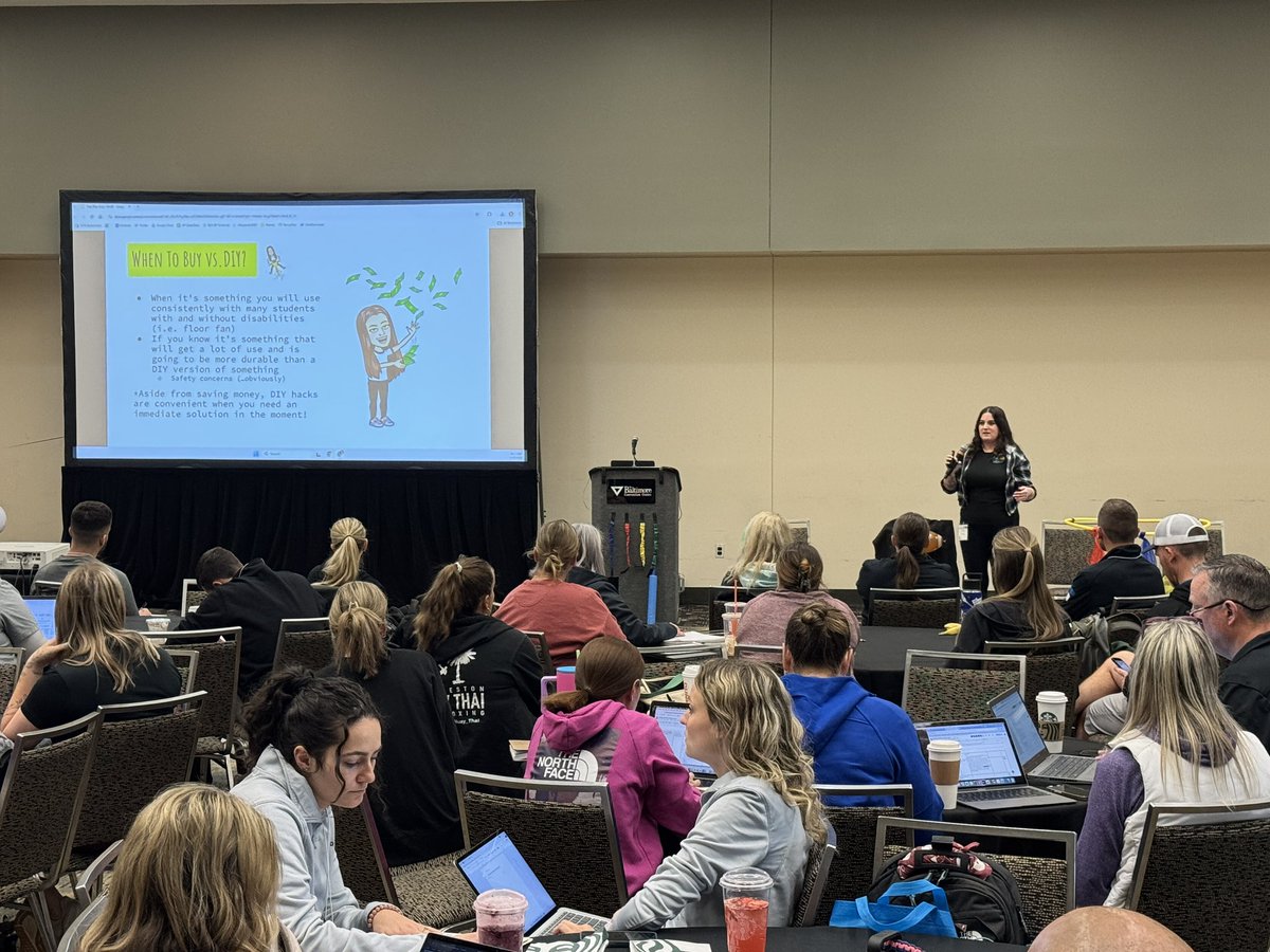 Brian Griffith (@bghepe) on Twitter photo Another packed house for <a href="/RockCreekFCPSPE/">Katie Smith</a> presentation on DIY APE equipment. #SHAPEBaltimore <a href="/SHAPEAmerica/">SHAPE America</a> Another packed house for <a href="/RockCreekFCPSPE/">Katie Smith</a> presentation on DIY APE equipment. #SHAPEBaltimore <a href="/SHAPEAmerica/">SHAPE America</a>