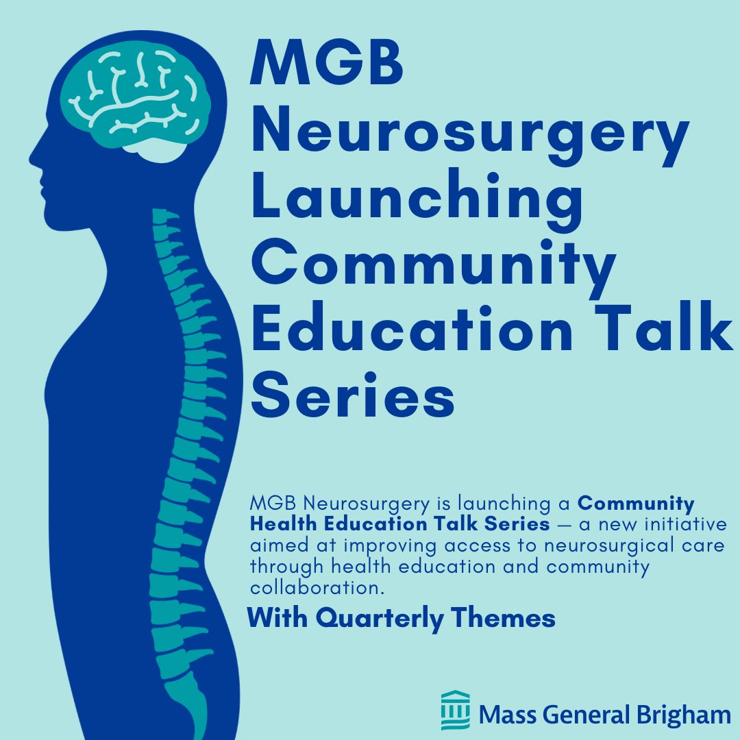 MGB Neurosurgery (@mgbneurosurgery) on Twitter photo MGB Neurosurgery is launching a new community health education series in partnership with occupational health and wellness teams to bring neurosurgical care and prevention directly to local construction workers. First up: Spine Health Talks this April in Kendall Square and the MGB Neurosurgery is launching a new community health education series in partnership with occupational health and wellness teams to bring neurosurgical care and prevention directly to local construction workers. First up: Spine Health Talks this April in Kendall Square and the