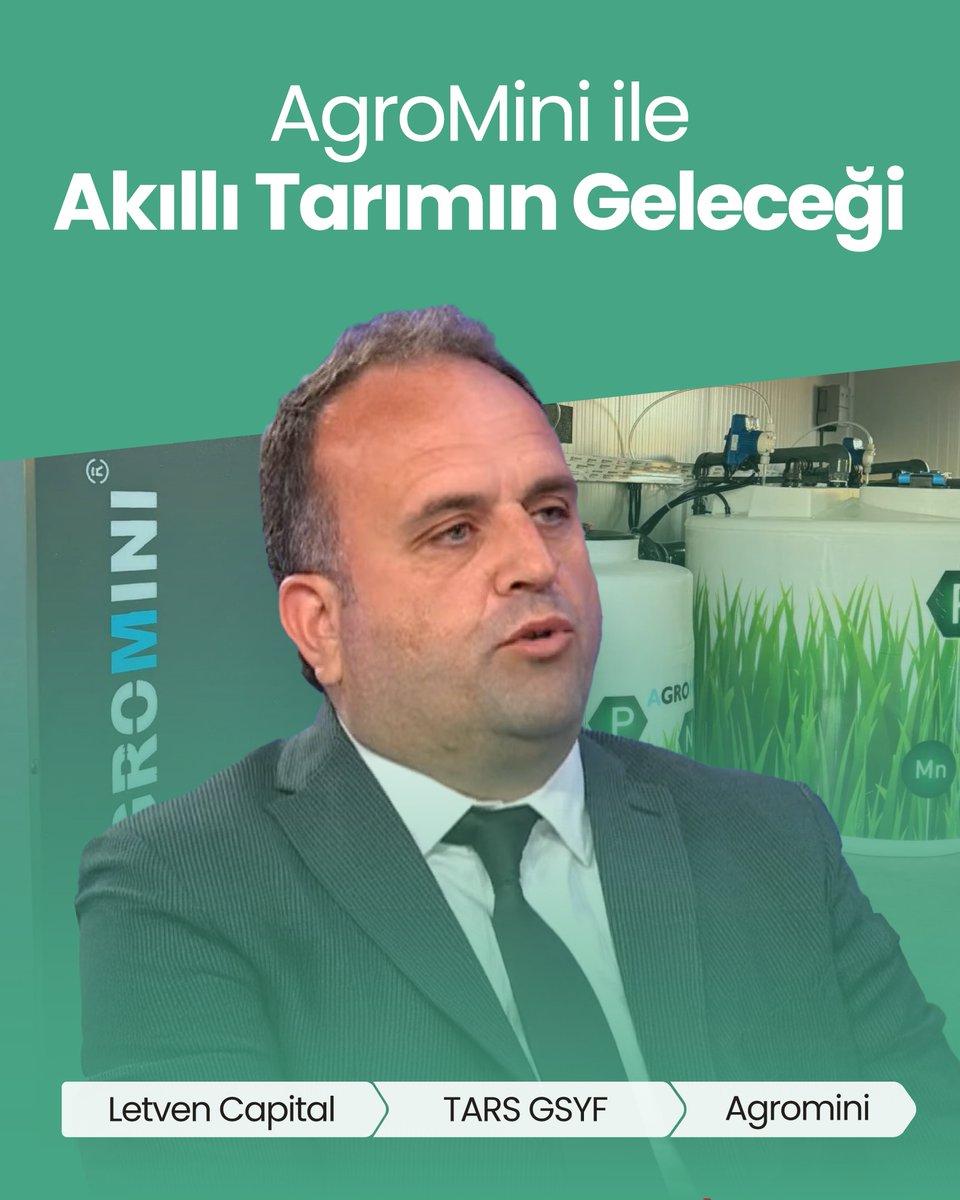 AgroMini ile Akıllı Tarımın Geleceği CNBC-e Parlak Fikir’de!

Dünya nüfusu hızla artarken, tarımsal verimliliği artırmak hiç olmadığı kadar önemli. İşte tam da bu noktada AgroMini devreye giriyor!

AgroMini Kurucusu ve CEO’su Sabri Bozkurt, CNBC-e Parlak Fikir programında, tarımı
