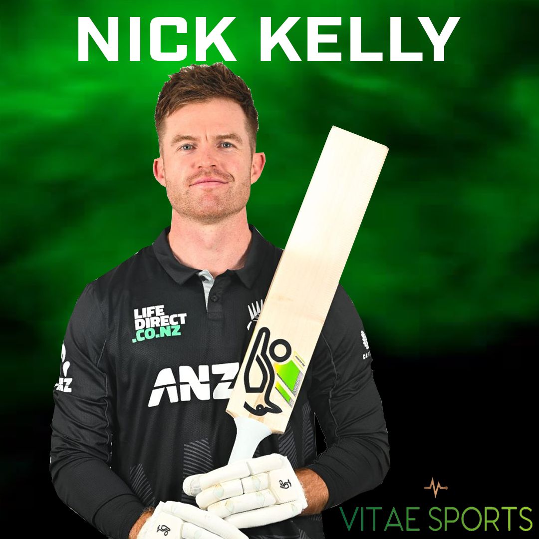 Vitae Sports (@vitaesportsuk) on Twitter photo NEW SIGNING...we are delighted to welcome <a href="/BLACKCAPS/">BLACKCAPS</a> international and <a href="/cricketwgtninc/">Cricket Wellington</a> captain <a href="/NickKelly/">Nick Kelly</a> to the team.
Nick recently made his NZ debut this week and helped them to victory over <a href="/TheRealPCB/">Pakistan Cricket</a> with an impressive 31 off 23 balls today.
Great to have you on board Nick! NEW SIGNING...we are delighted to welcome <a href="/BLACKCAPS/">BLACKCAPS</a> international and <a href="/cricketwgtninc/">Cricket Wellington</a> captain <a href="/NickKelly/">Nick Kelly</a> to the team.
Nick recently made his NZ debut this week and helped them to victory over <a href="/TheRealPCB/">Pakistan Cricket</a> with an impressive 31 off 23 balls today.
Great to have you on board Nick!
