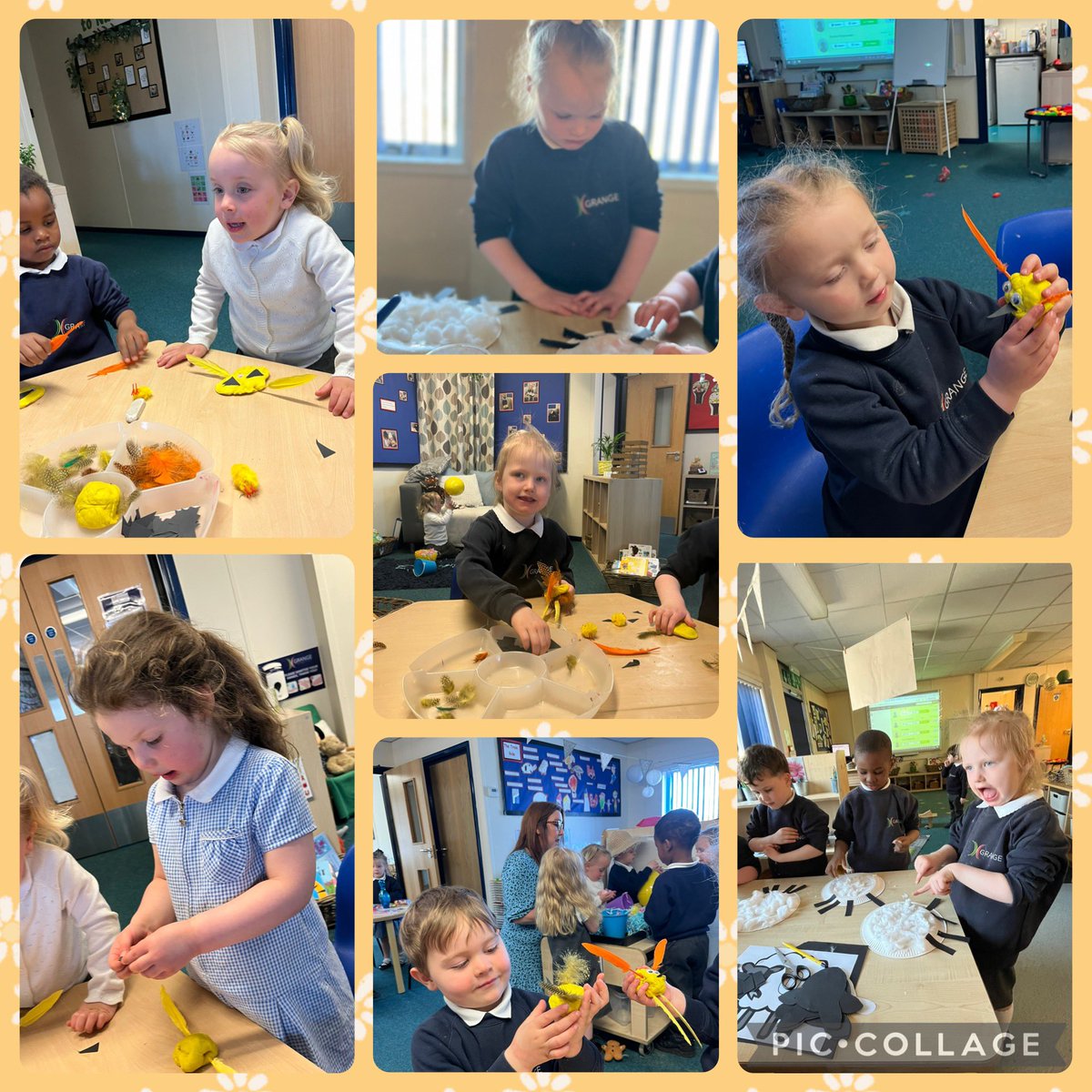 Miss Pope (@grangemissp) on Twitter photo It has been a craft filled afternoon in nursery today! The children had the opportunity to create play dough chickens or create their own paper plate sheep. They used their creativity skills amazingly!
<a href="/GrangeMissA/">GrangeMissA</a> <a href="/GrangeMissCl/">Miss Clarke</a> <a href="/GrangeMrsCon/">Mrs Connolly</a> <a href="/GrangeMissWri/">MissWright</a> <a href="/GrangeMrsMcG/">Mrs McGilloway</a> It has been a craft filled afternoon in nursery today! The children had the opportunity to create play dough chickens or create their own paper plate sheep. They used their creativity skills amazingly!
<a href="/GrangeMissA/">GrangeMissA</a> <a href="/GrangeMissCl/">Miss Clarke</a> <a href="/GrangeMrsCon/">Mrs Connolly</a> <a href="/GrangeMissWri/">MissWright</a> <a href="/GrangeMrsMcG/">Mrs McGilloway</a>