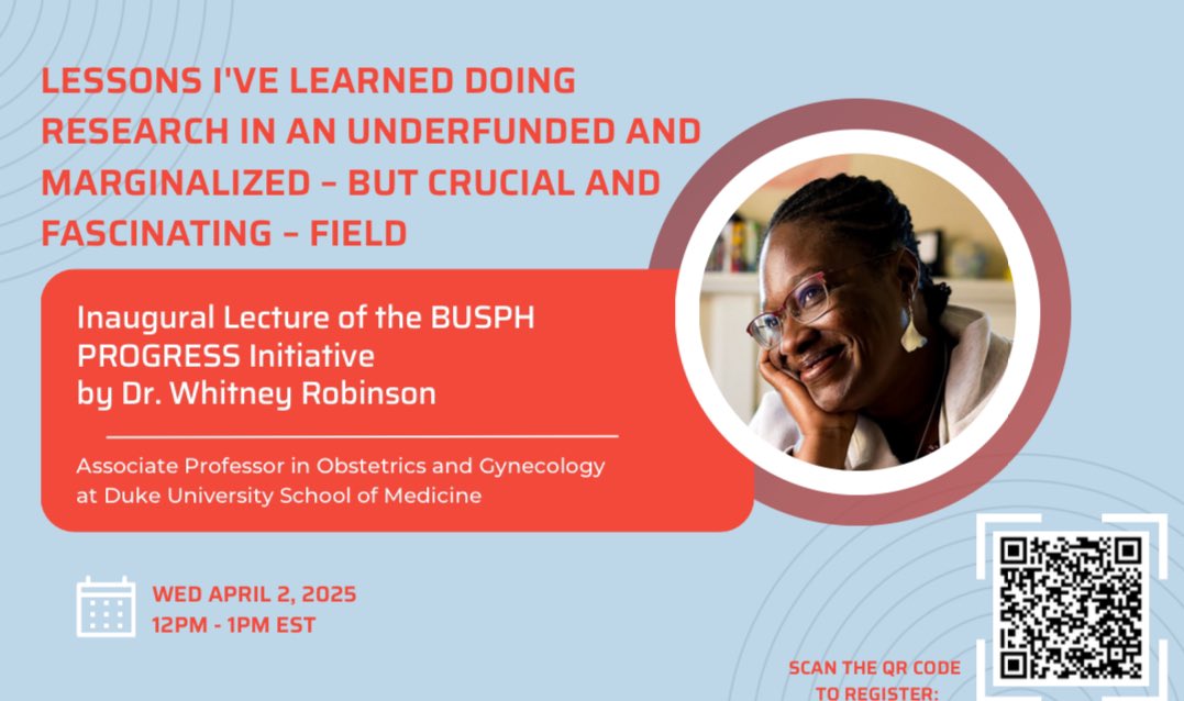 This is happening today, Wednesday, April 2, from 12 PM to 1 PM EST! Zoom link is available at the QR code below! Please join us!