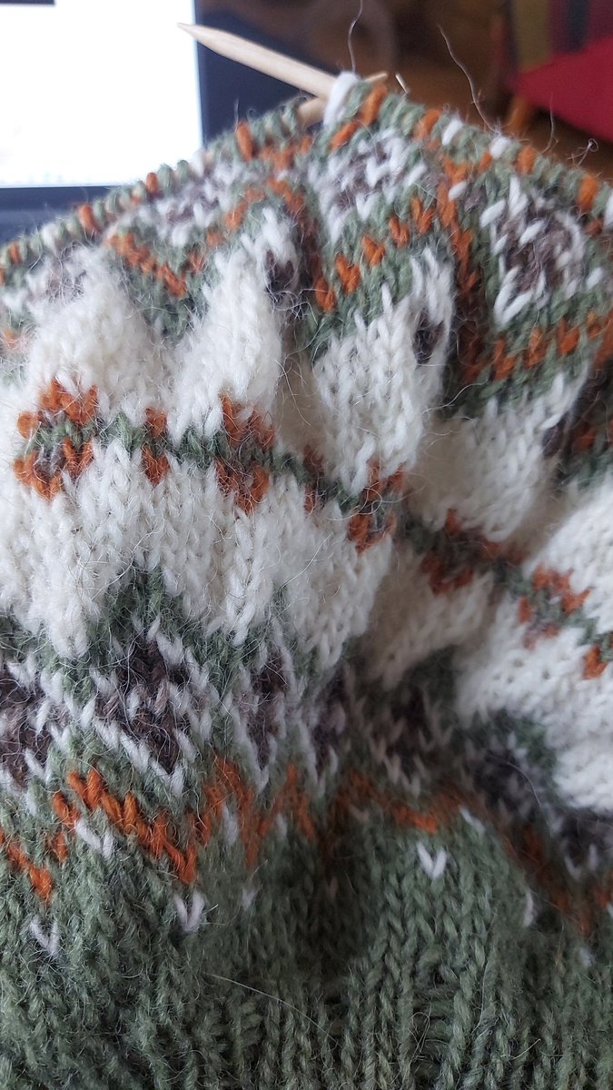 minna_harkonen's tweet photo. @Sarimaarith Ihanat värit sinulla🥰 Täällä #lettlopi 'a myös puikoilla 😊 https://t.co/IEKovd9IxY