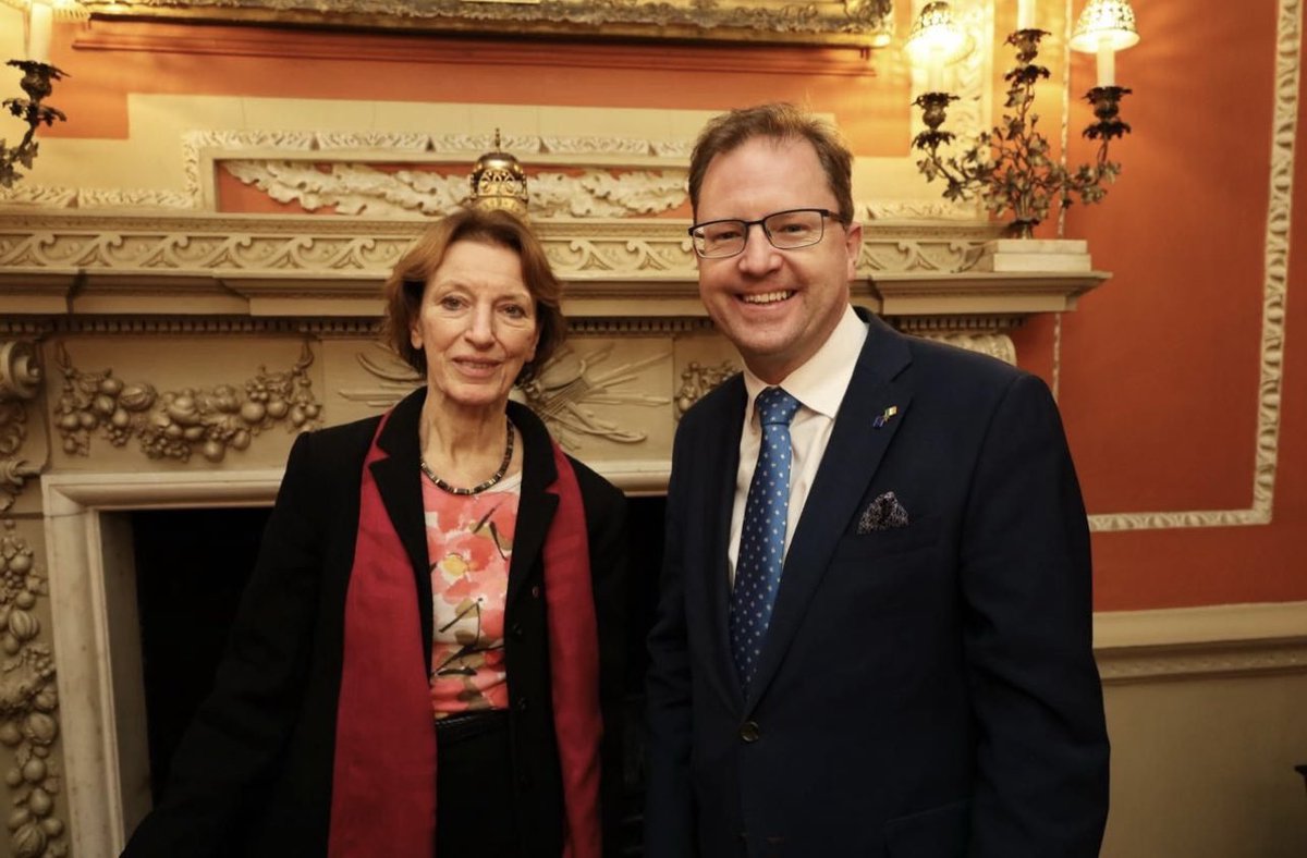 laoneill111's tweet image. Very productive visit from ERC President Maria Leptin - on the same page as our Taoiseach and Minister for Science when it comes to the need for increased funding for science in Ireland and Europe and ERC independence.