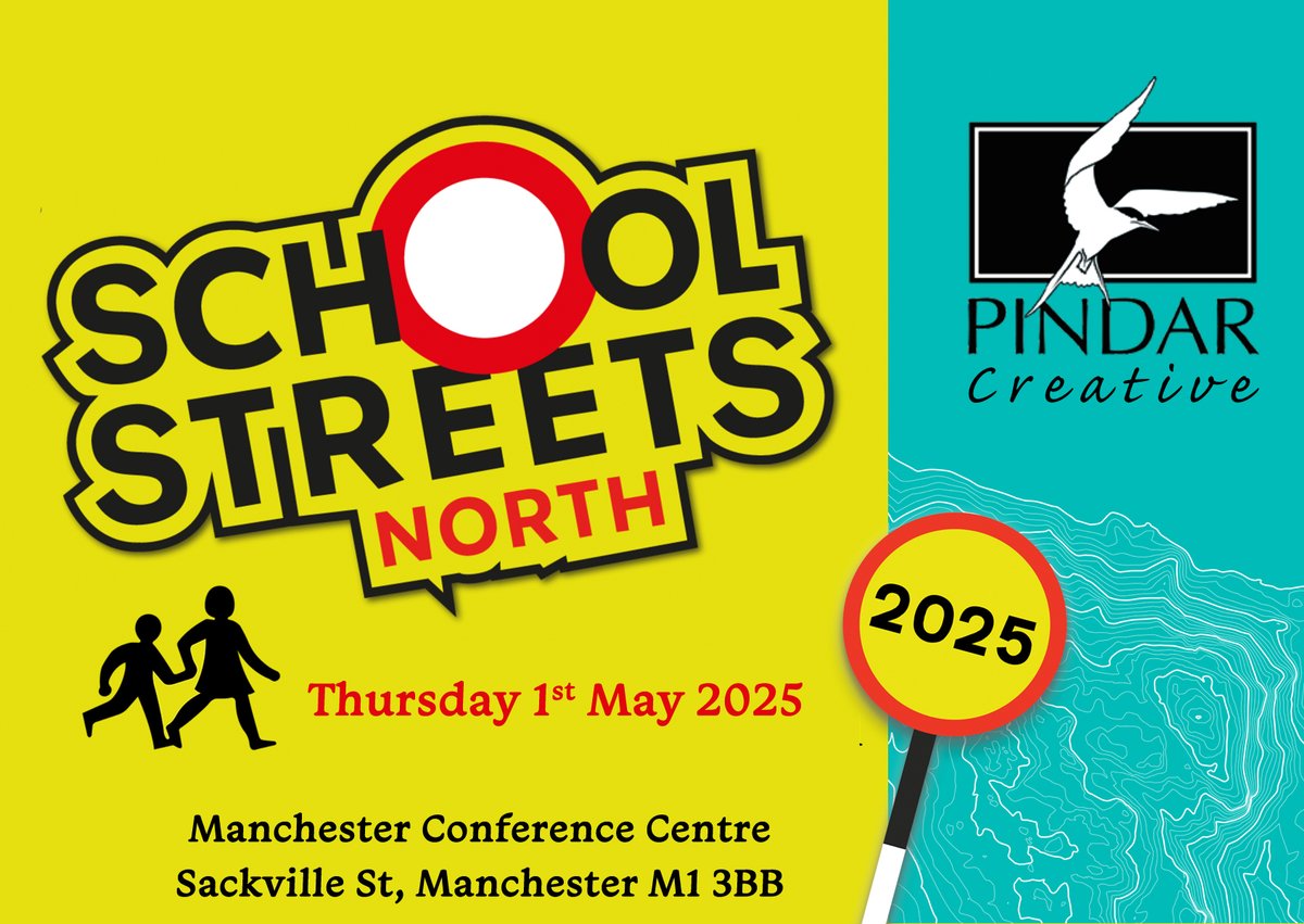 One month to go until School Streets North 2025! Pindar Creative will be there, showcasing how mapping can promote active travel. @LandorLinks is offering two free places to all local authorities! landorlinks.uk/school-streets… #ActiveTravel #SchoolStreets