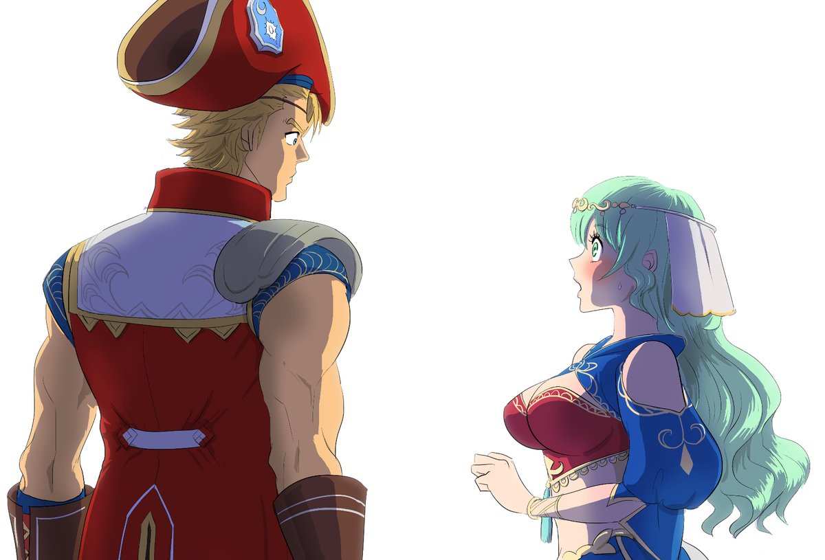 #4月になったのでフォロワーさんに自己紹介しようぜ
昨年末にロマサガ2リメイクを「わ~なつかし~な~」と気軽にプレイしたが最後、沼にまっさかさまに落ち、特にもともと好きだった武装商船団と人魚(踊り子)のカプに脳をやられ現在も狂いっぱなし。
⚓💃この絵文字で妄想を吐出し中。