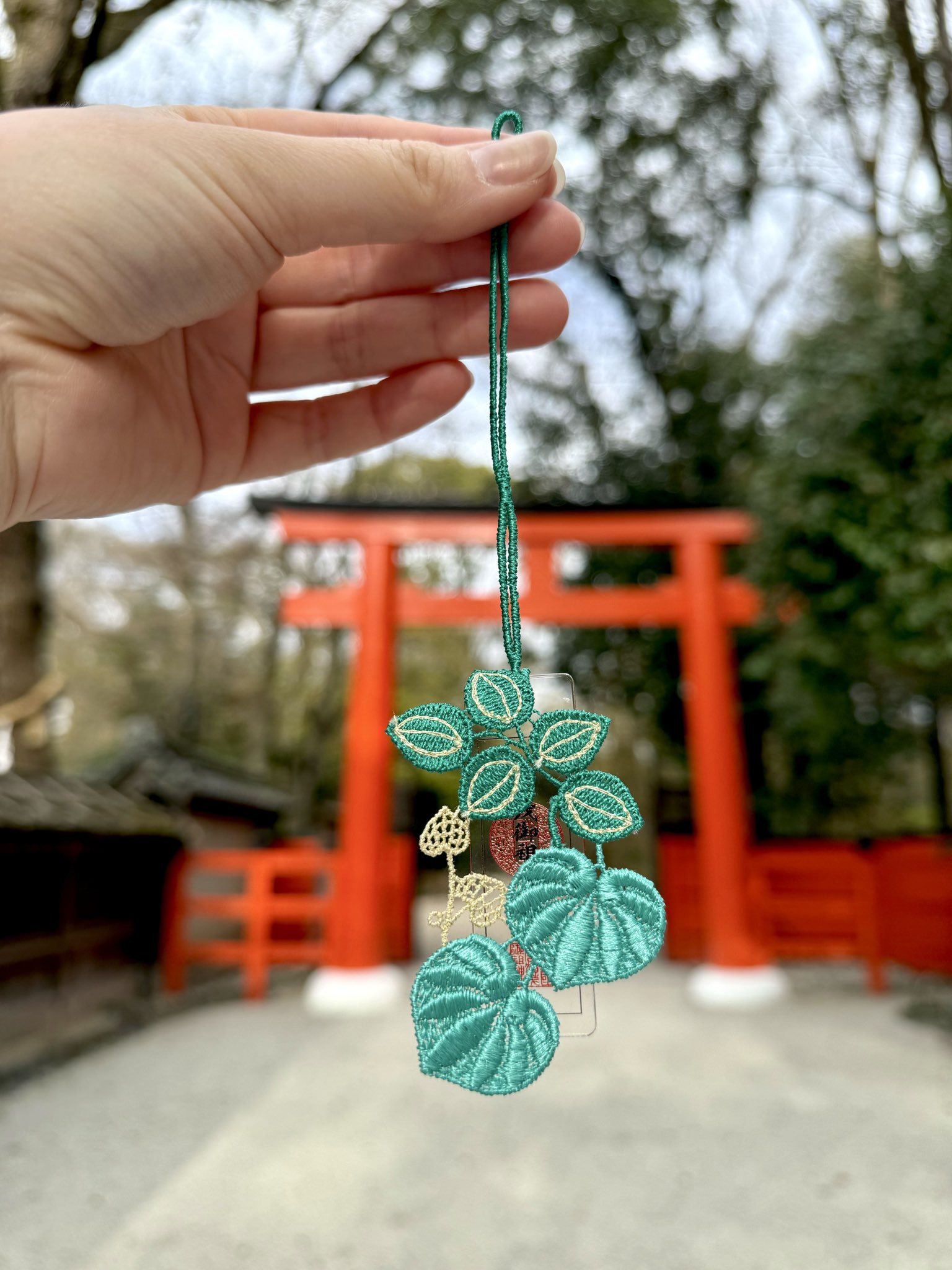 京都 下鴨神社 梅 四季守 期間限定 レース お守り - メルカリ