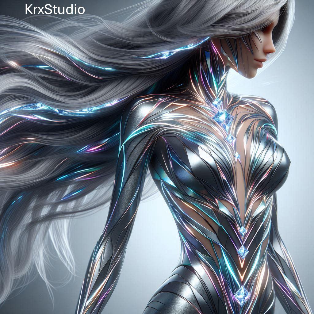 KrxStudio's tweet photo. Gray Diamond v4   #ai #AIart #AIArtCommuity #CharacterDesigner https://t.co/0xeCaGoi7B