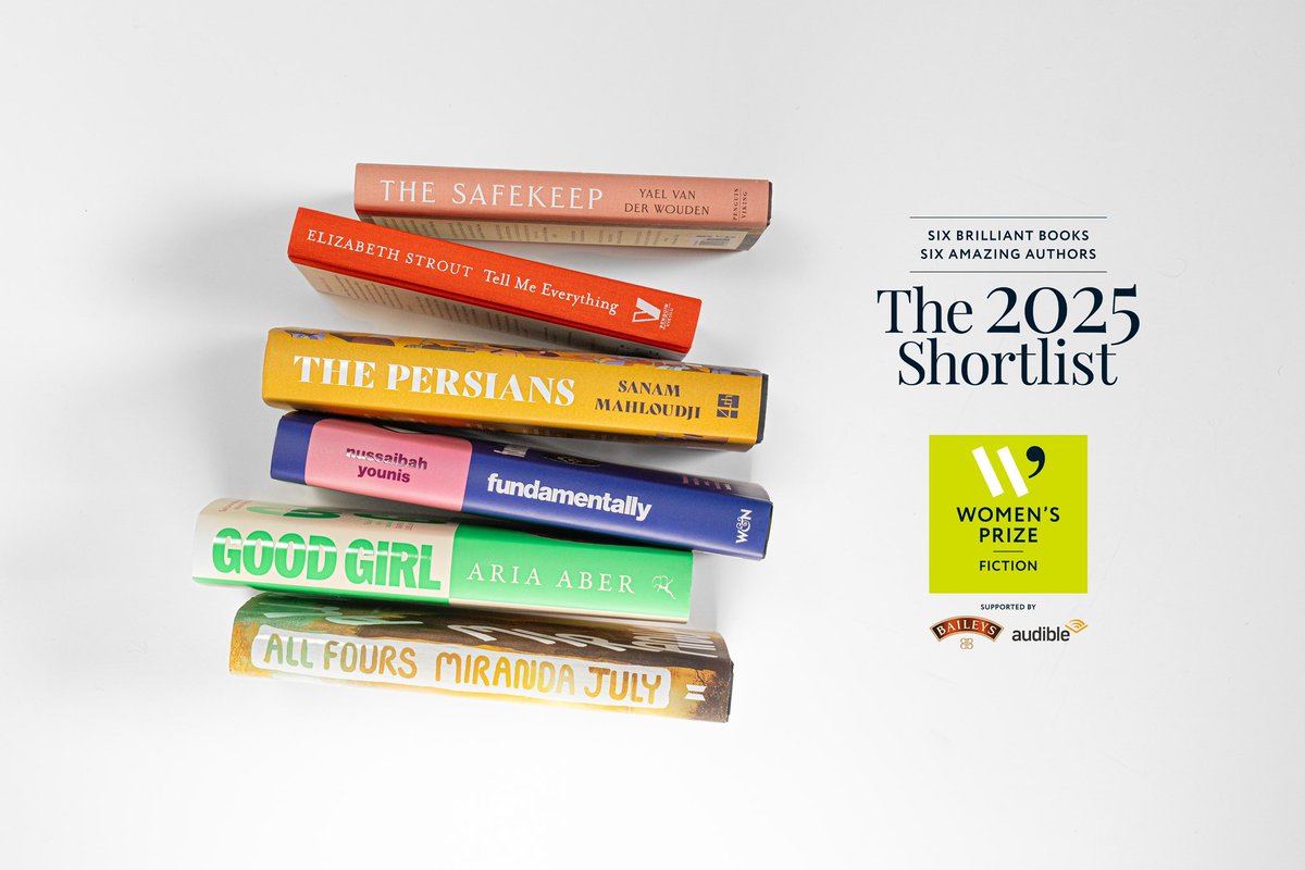 The <a href="/WomensPrize/">Women's Prize</a> shortlist for fiction is here!! Huge congratulations to all authors and publishers 🥳 👏 #bookX #booklovers #womensprizeforfiction