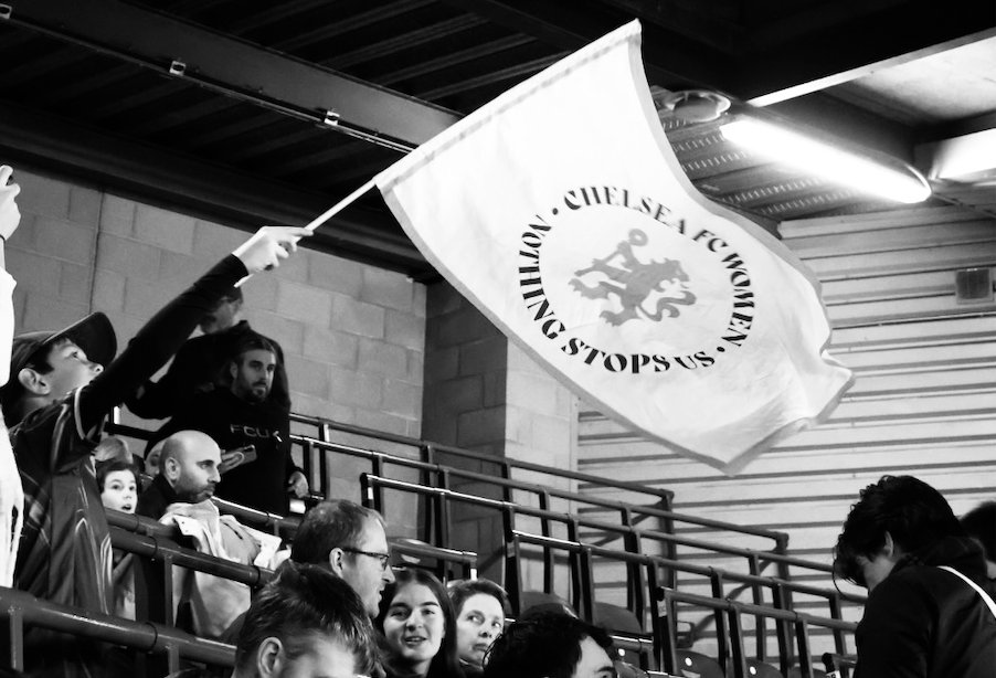 West Ham mens, Chelsea womens, a groundhopping trip and a chance to be part of something bigger than herself.

📸 <a href="/sashaclicks/">Sasha Hartman</a> for Terrace Edition.