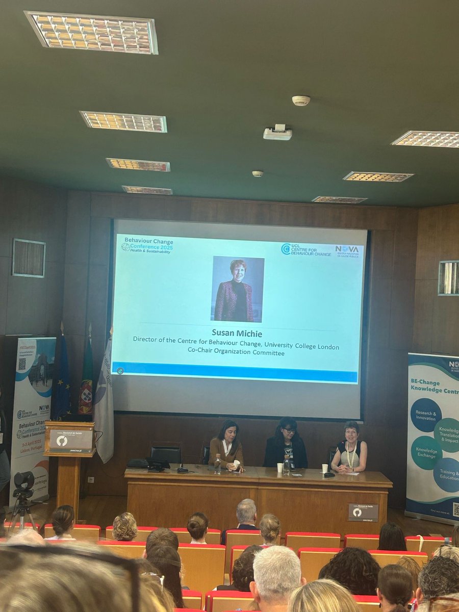 Behavioural Research UK (@behaviourres_uk) on Twitter photo And they're off! The Behaviour Change Conference 2025 begins with our Co-Director <a href="/SusanMichie/">Professor Susan Michie</a> kicking off the conference - the theme of the conference this year is health and sustainability. #BCConf2025 And they're off! The Behaviour Change Conference 2025 begins with our Co-Director <a href="/SusanMichie/">Professor Susan Michie</a> kicking off the conference - the theme of the conference this year is health and sustainability. #BCConf2025