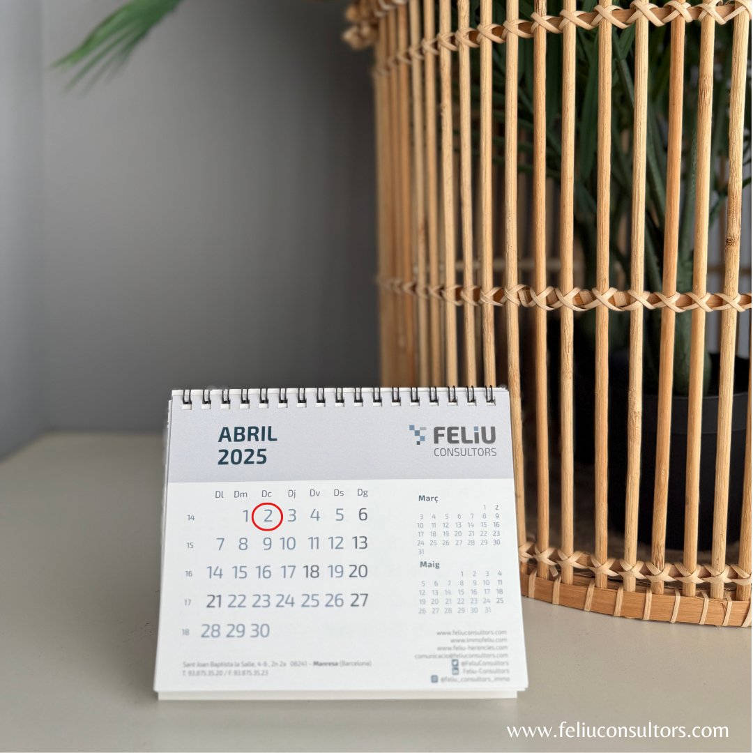 La campanya de la Declaració de la Renda i Patrimoni 2024 ja ha arrancat! 📄💻

No saps si estàs obligat a fer-la?
Necessites assessorament?

Vine i assessora’t. Truca’ns al 938753520, un WhatsApp al 686146197 o un email a comunicacio@feliuconsultors.com i demana la teva cita. 📅