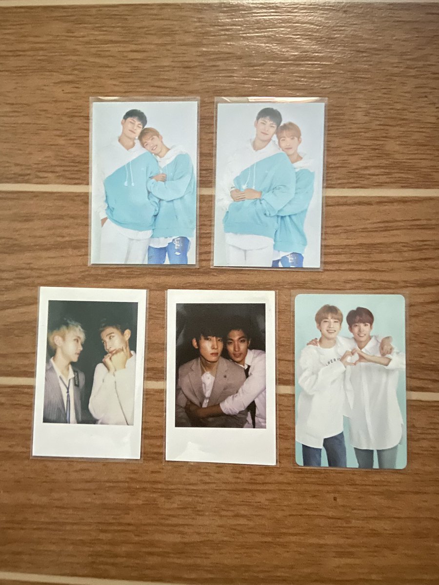 [ wts lfb ] [ onhand ] help rt! 🙏
#KPOPLCPH_Onhand

✨ seventeen svt dk dokyeom seokmin unit trading card tc boys be polaroid with mingyu wonwoo hoshi

▪️ selling as a set only
▪️ qyop! not sure of the mp 🥲