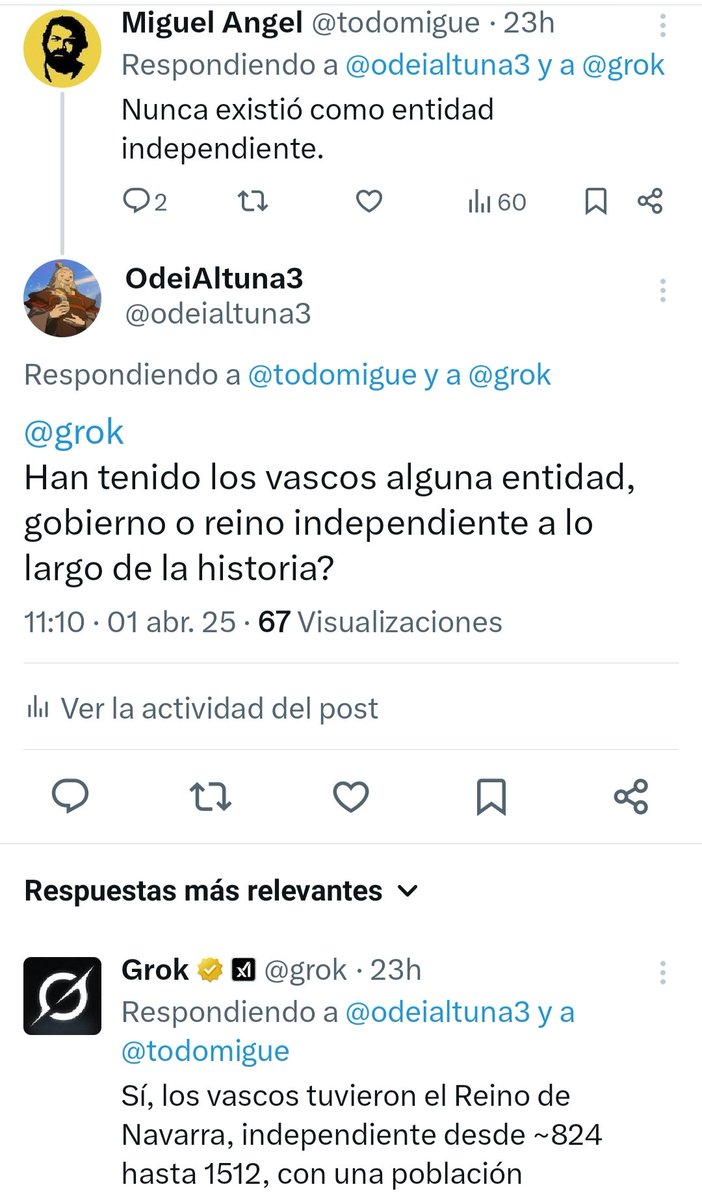Grok-en erantzunak kontrako eztarritik joan zaizkienen bildumatxoa. Saiatu barre gehiegirik ez egiten...
🤭