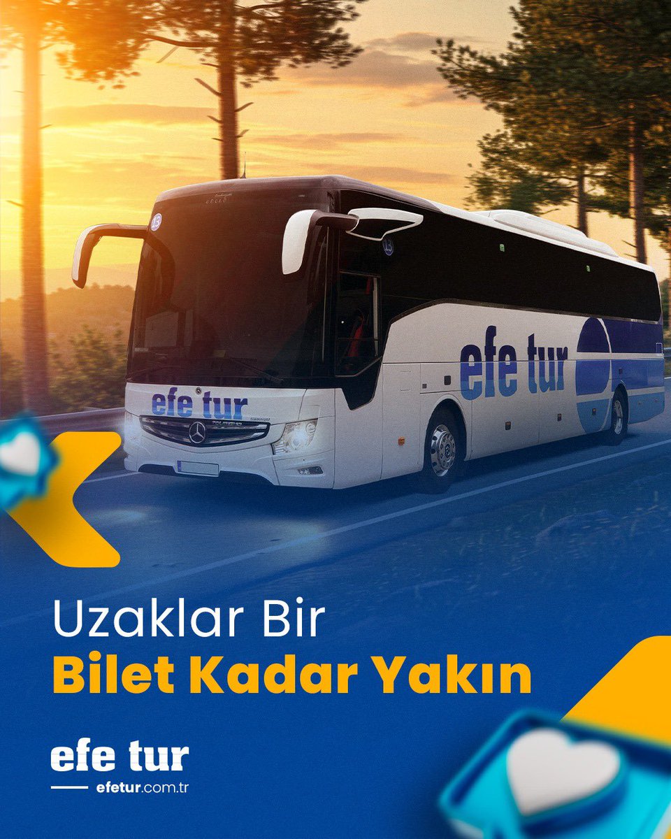 onlineefetur's tweet image. Özlediklerine doğru yola çıkmak için bir karar yeter. Uzak sandığın her şey aslında yolun ucunda mutlulukla seni bekliyor! 💙🚎

#efetur #seyahat #yolculuk #bilet #uzaklaryakın #yoldaolmakgüzeldir