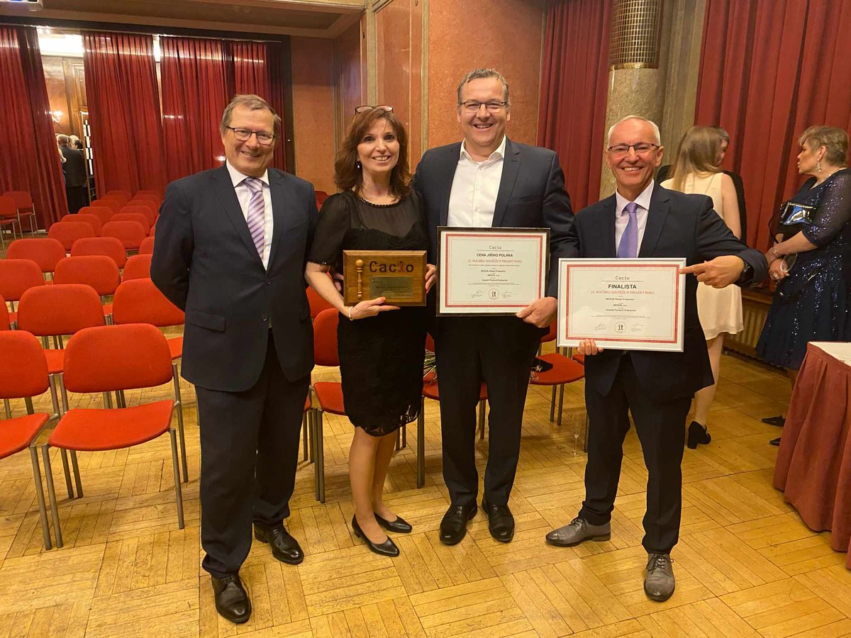 We received an award for our project WEDOS Global Protection, developed in cooperation with Hewlett Packard Enterprise.
The project was selected for its innovative approach, high level of automation, and use of modern technologies in the field of DDoS protection.