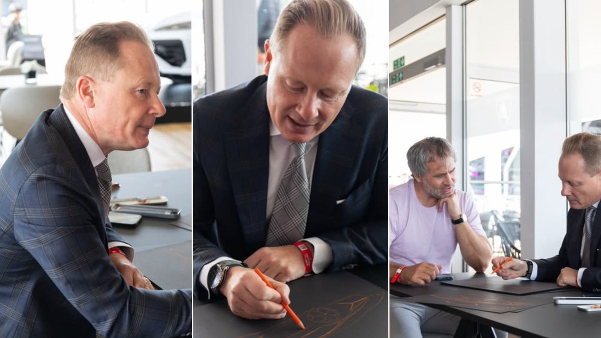 Car Design News (@cardesignnews) on Twitter photo To kick off Car Design News’ April focus on sketching, we speak to Mitja Borkert, design director at <a href="/Lamborghini/">Lamborghini</a>, on why the pen and paper will never die.
Read the full interview here: bit.ly/3DQUI79 To kick off Car Design News’ April focus on sketching, we speak to Mitja Borkert, design director at <a href="/Lamborghini/">Lamborghini</a>, on why the pen and paper will never die.
Read the full interview here: bit.ly/3DQUI79
