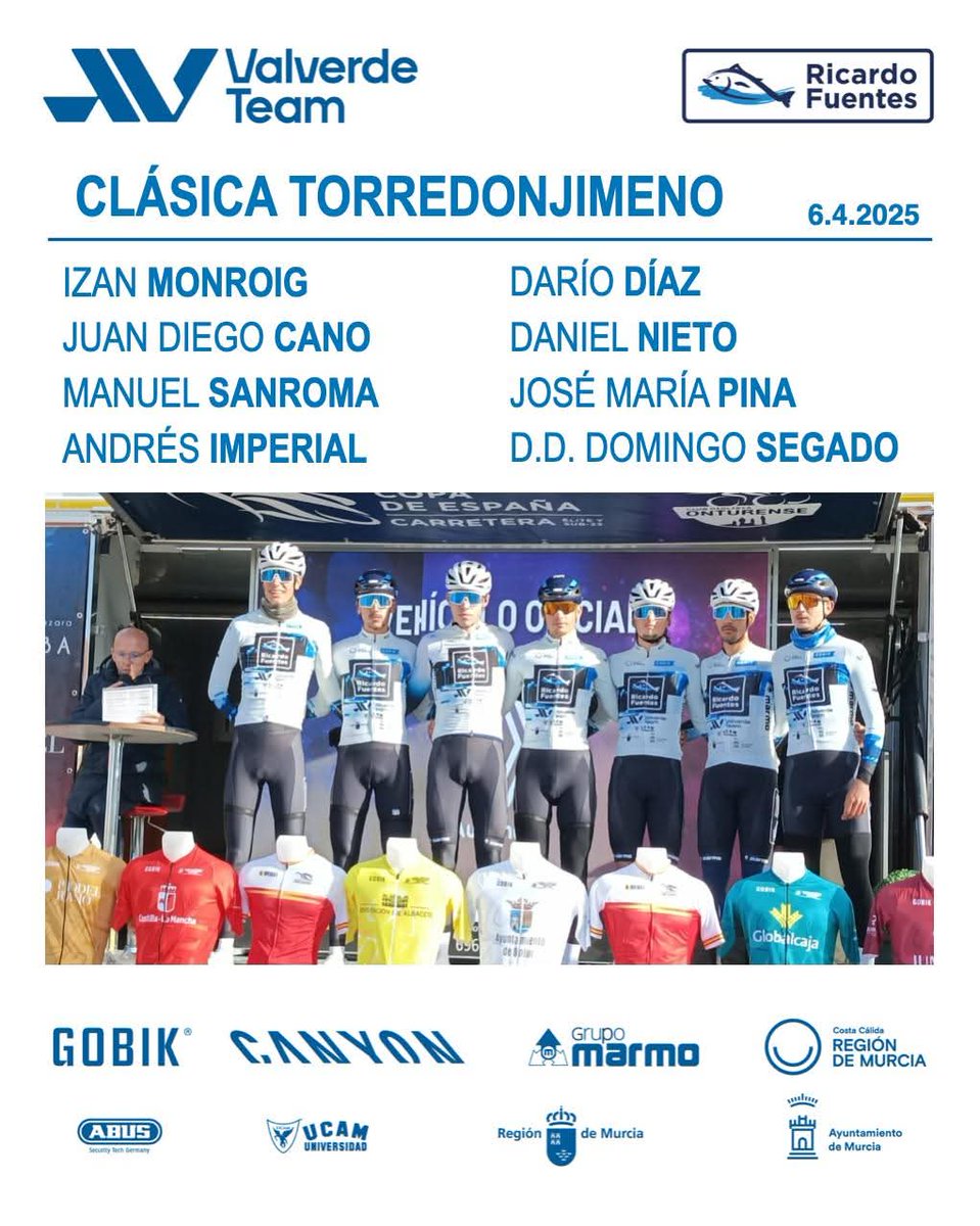 Valverde_Team's tweet photo. 🫒La Copa de España regresa este domingo con la gran carrera de la categoría en la comunidad andaluza. Las habituales subidas a Locubín y Valdepeñas definirán el desenlace de la Clásica de Torredonjimeno, prueba muy abierta tanto a escaladores como a perfiles más clásicos. https://t.co/jscInoTO1f