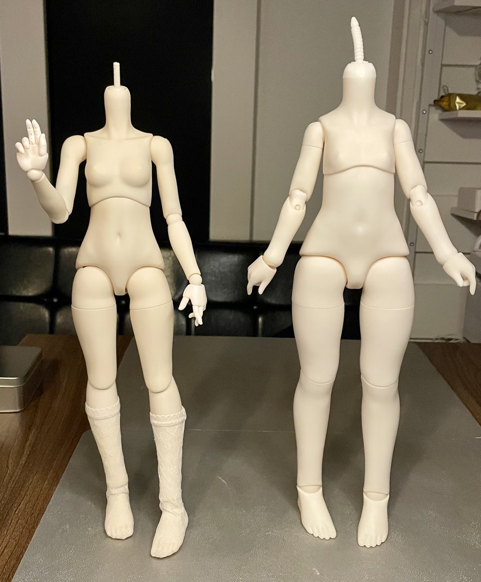TinyFox 1/4 macocoボディと、「幻想少女」さんの可動ハンドが届きまし